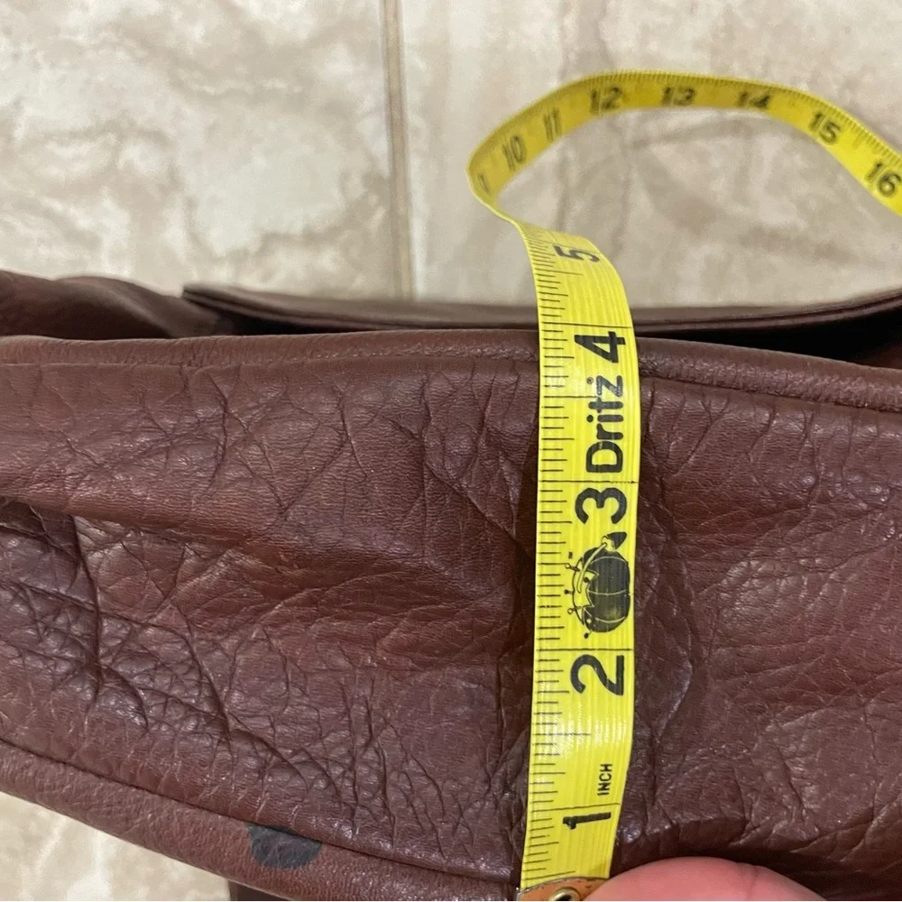 Coronado Brown Leather Hobo Bag‎